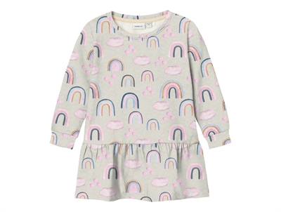 Name It peyote melange rainbow sweatkjole